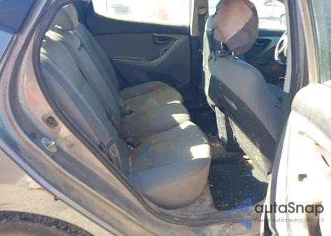 2013 Hyundai Elantra Gls z USA, uszkodzony, nr VIN 5NPDH4AE9DH368391